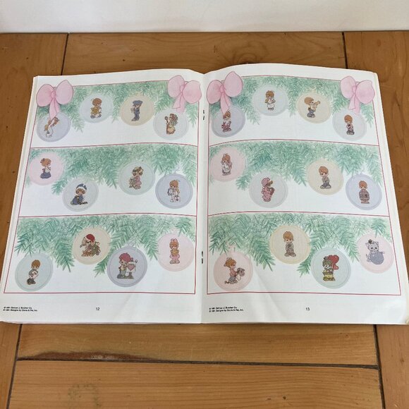 Precious Moments Cross Stitch Pattern Book Miniature Vol 2 & 3 + Angelove #18 - Picture 5 of 10